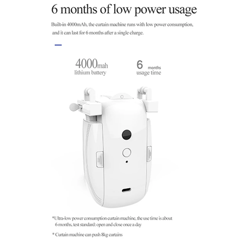 สมาร์ทคู่ผ้าม่านหุ่นยนต์โรมัน Rod Track/T/U-Rail แทร็ก 3 In1 ที่เปิดผ้าม่านอัตโนมัติรีโมทคอนโทรลผ้าม่านมอเตอร์