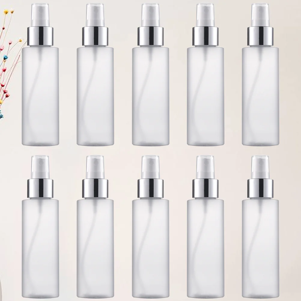 5 Pcs Spray Bottle Perfume Fine Mist Portable Container Multi-purpose Lotion Dispenser White Dispensing