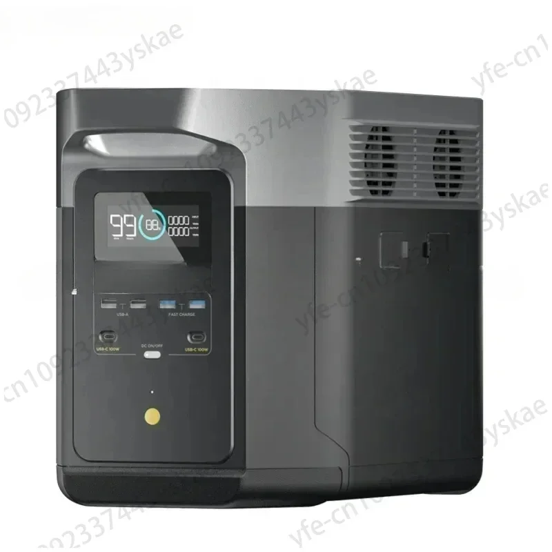 DELTA 2 Portable Power Station LiFePO4 1024Wh 1800W ECO flow Solar Power Station Solar Generator