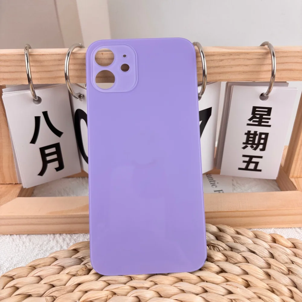 Replacement Back Glass Cover For Apple iPhone 12 Rear Housing Battery Door Panel Repair Parts Phone Case Multiple Color Options view 5