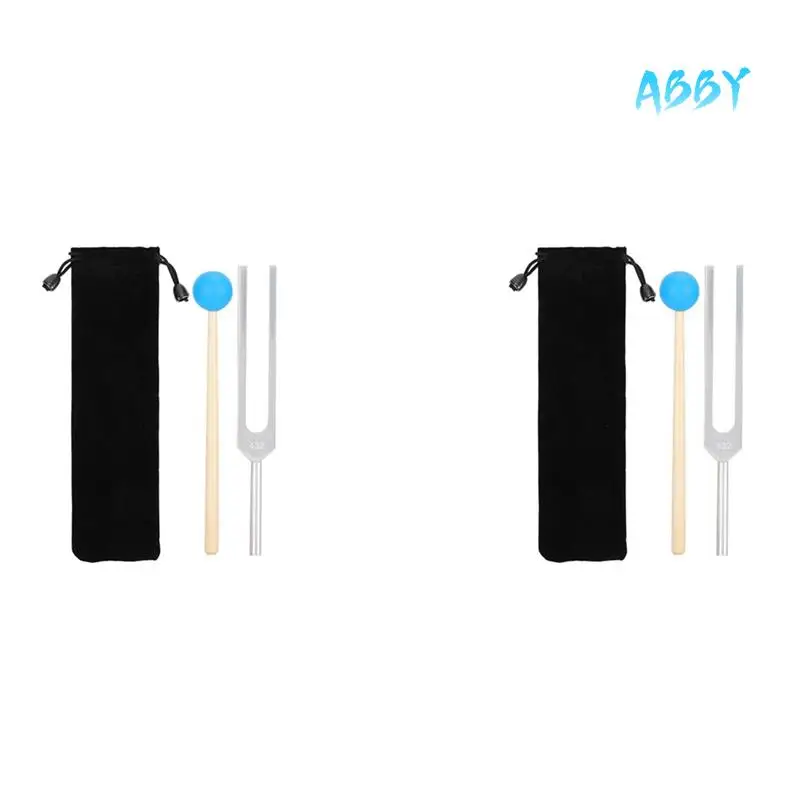 

ABBY-2X 432 Hz Tuning Fork Sound Healing Instruments Clinical Grade Nerve/Sensory For Healing Musical Instrument Stress