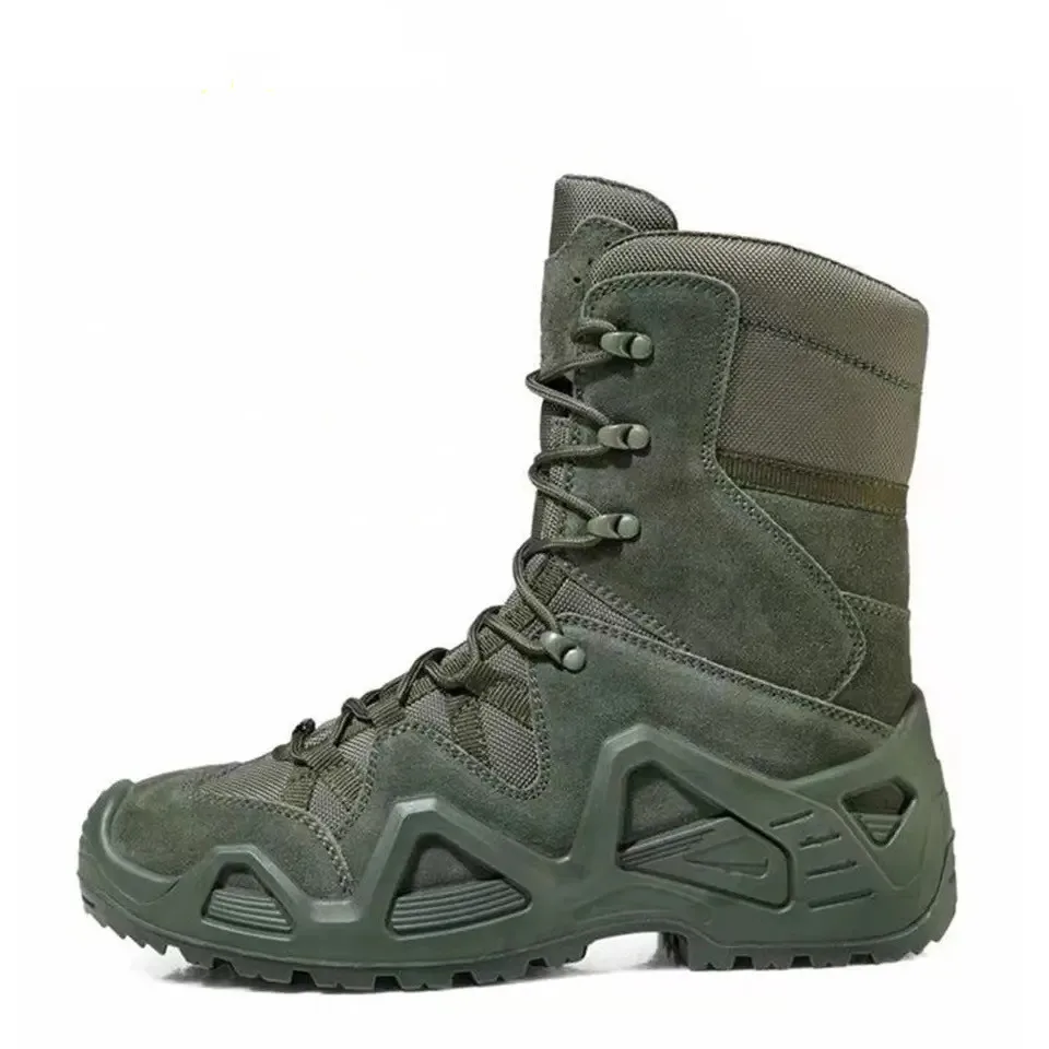 Men Tactical Boots Army Boots Mens Military Desert Waterproof Work Safety Shoes Climbing Hiking Shoes Ankle Men Outdoor Boots