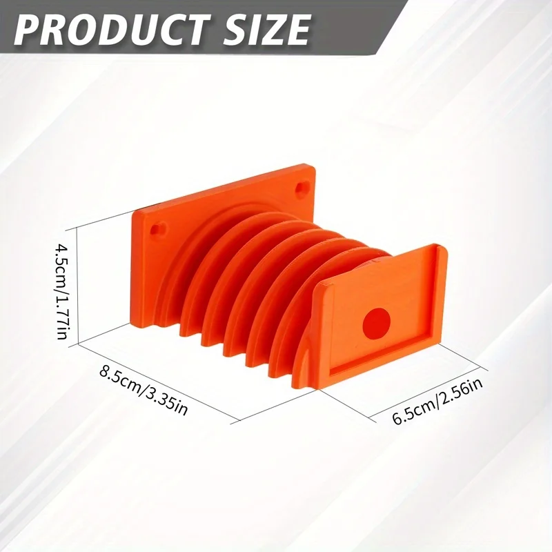 Car Chain Saw Chain Storage Rack With Screw Holes Wall Mounted Car Repair Tool Storage Holders Racks For Garage Workshop