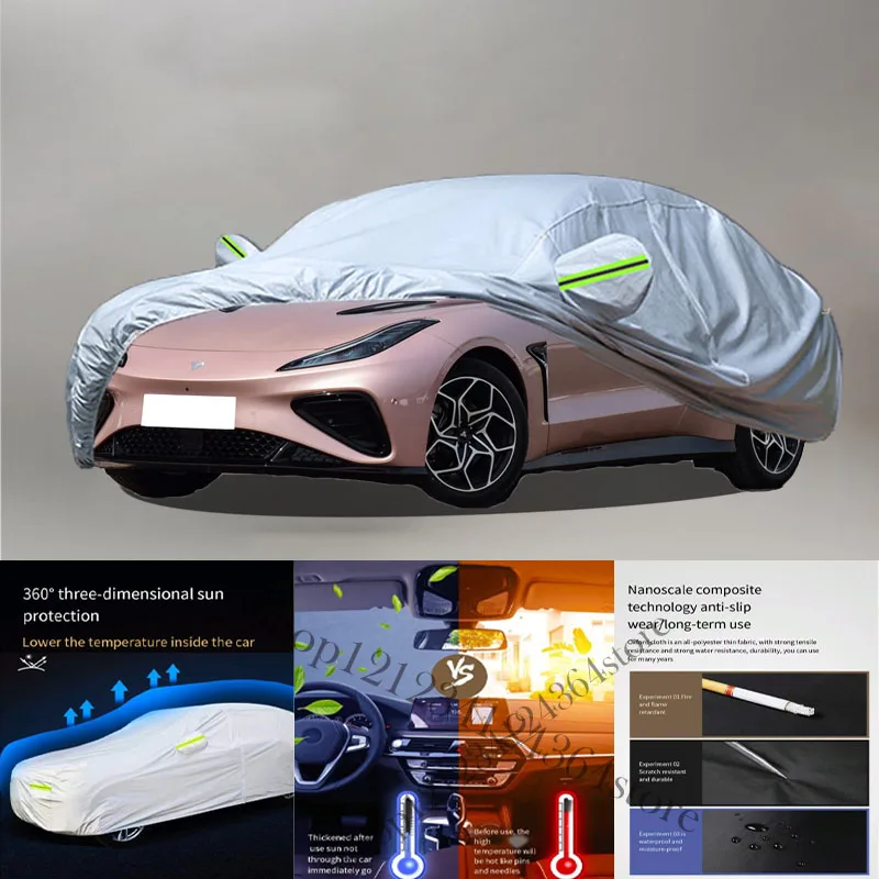 

For NETA GT Auto Anti snow Anti dust Anti-uv Anti peeling paint And Anti Rainwater 210t car cover Car cover Protection