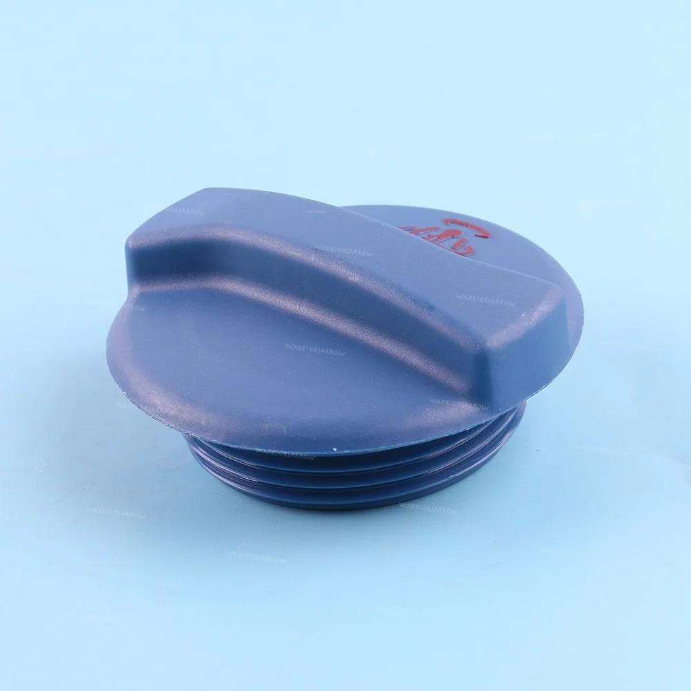 Blue Radiator Coolant Reservoir Tank End Cap Cover 357121321C For VW Corrado Golf Jetta Passat Polo Transporter