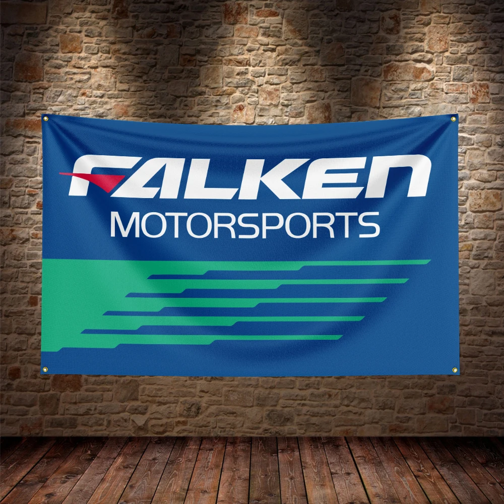 

3X5Ft Falkens Flag Polyester Printed Car Banner For Decor