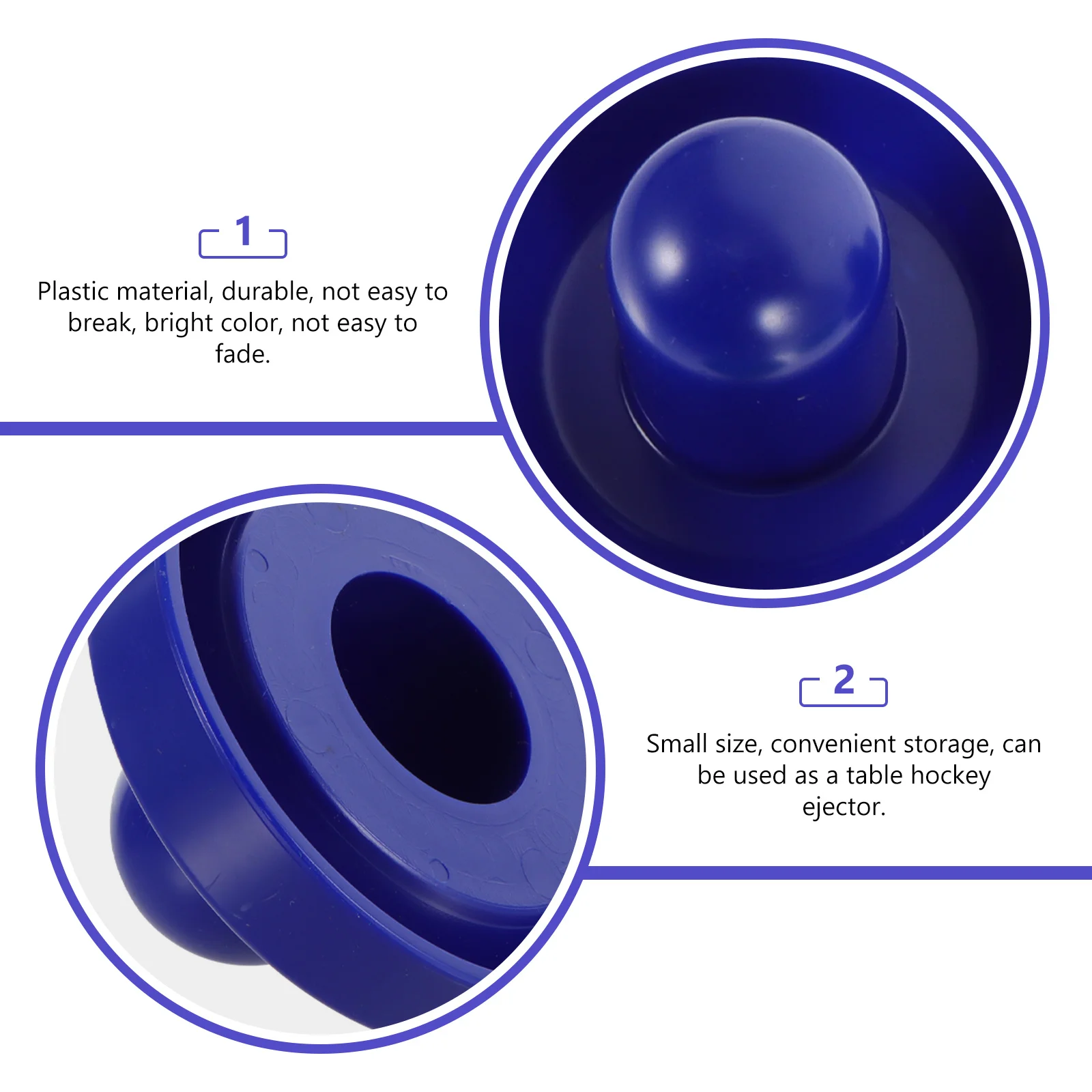 1-set Air Hockey Pucks Vervangingsset Ronde Tafelduwers Voor Kamer Arcade Carnaval Familie Nacht Plastic Hockey Onderdelen