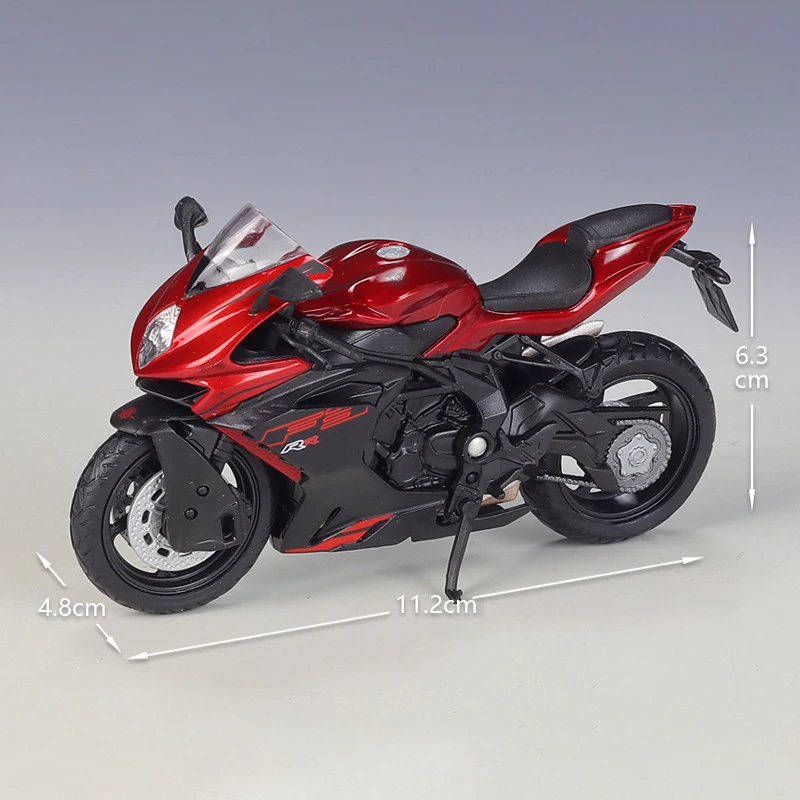 Welly 1:18 Motorfiets Modellen Mv Agusta F3rr F 4S Legering Model Motorfiets Model Miniatuur Race Speelgoed Voor Geschenkcollectie