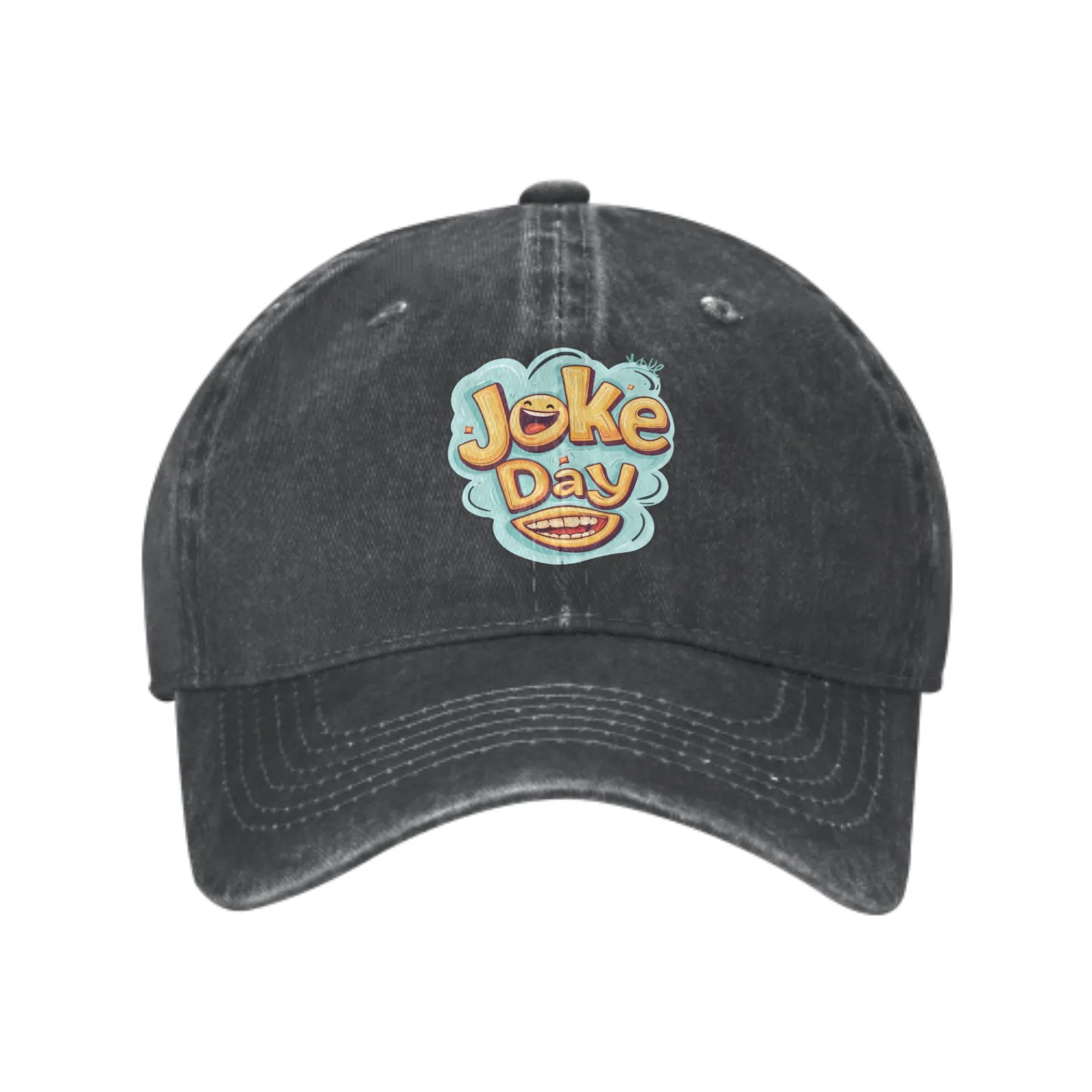 Have A Joke Baseball Cap Adult Denim Hat Cotton Fashion Washed Cap Unisex Adjustable Outdoor Sports Daily