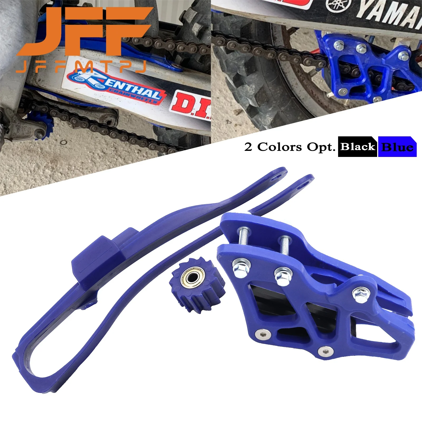 Motorcycle Chain Swingarm Chain Guide Slider Roller For Yamaha WR250F WR450F 2007-2021 YZ125 250 250F 450F 250FX 450FX Universal