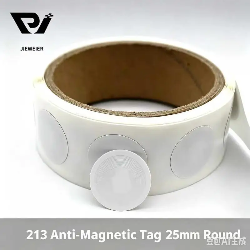 Anti-Metal NTAG215 NFC Tags Stickers, Original Chip 504Bytes Rewritable RFID Labels 13.56MHz ISO14443A For All NFC Enabled Phone