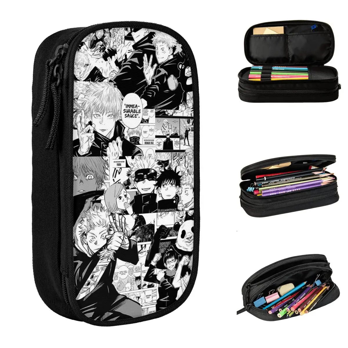 estojos-de-lapis-de-anime-manga-gojo-satoru-itadori-yuuji-bolsas-para-canetas-grande-capacidade-para-meninas-e-meninos-estojos-com-ziper-para-escritorio