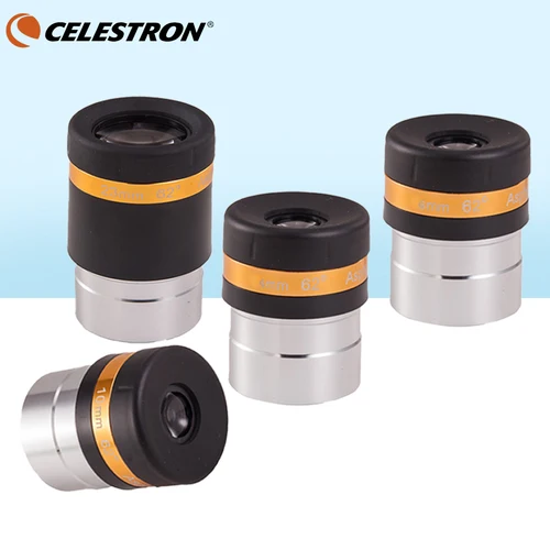 Ocular telescópico Celestron WA 62 °   Accesorio de telescopio asférico HD totalmente recubierto para telescopio astronómico de 1,25''