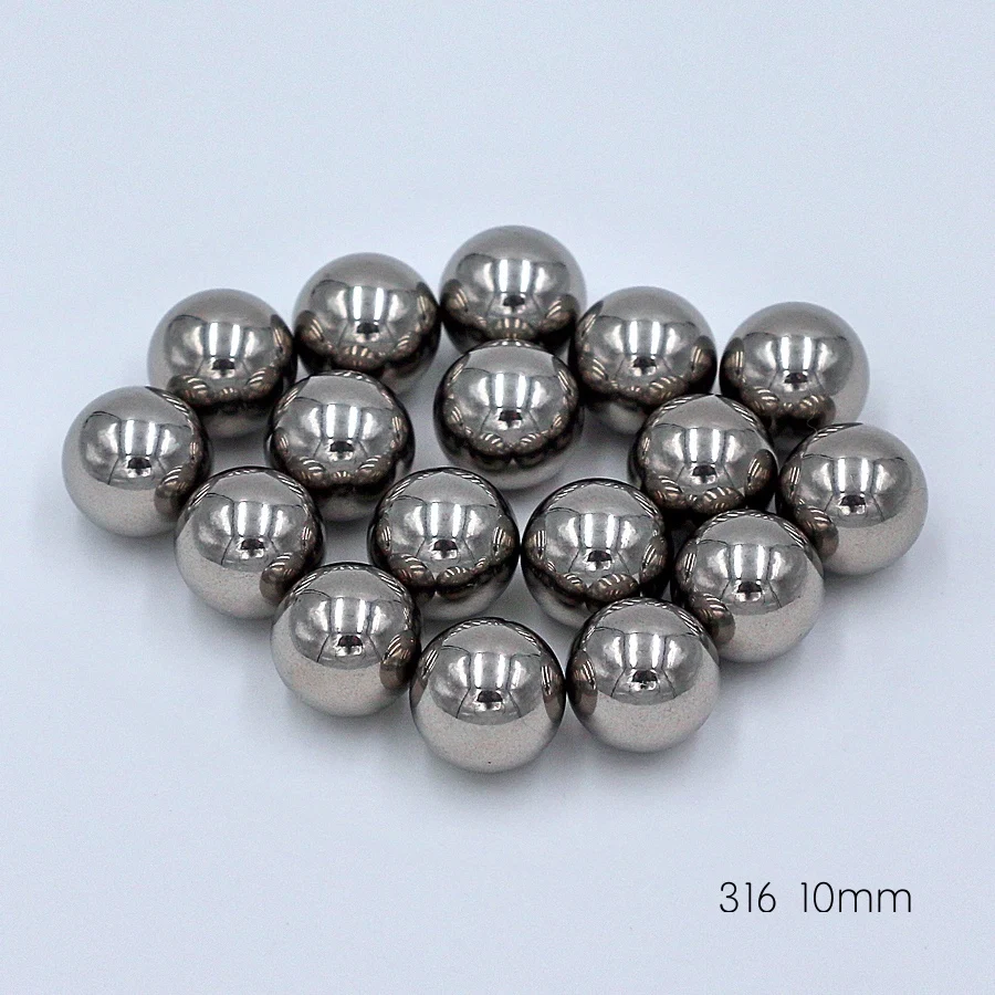 

10mm AISI 316 Stainless Steel Ball Grade 100 High Precision Solid Bearing Balls