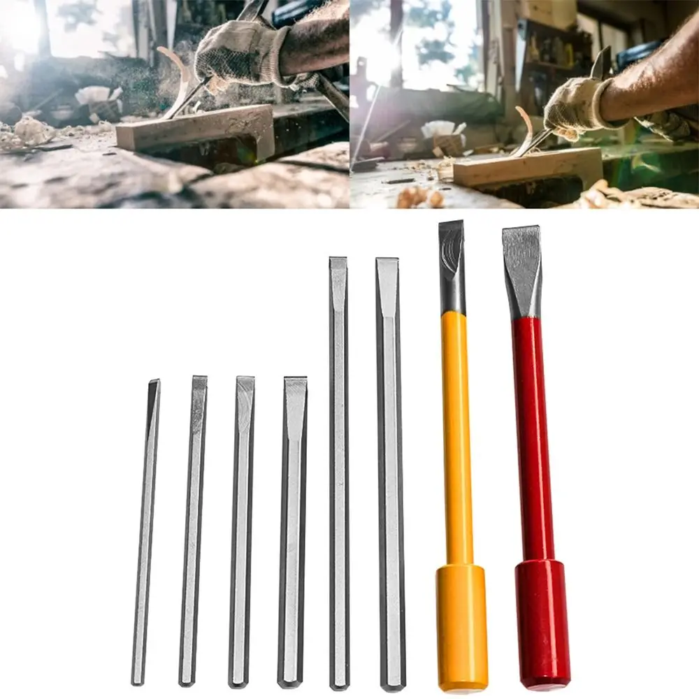 Carboneto Endurecido Cinzel Escultura com Bordas Finas Durável Gravura Mão Ferramenta Escultura