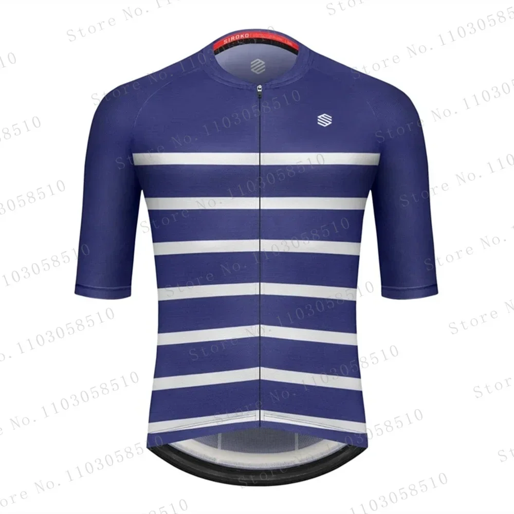 Men Cycling Short Sleeve Jersey Pro Team Race Bike Shirt Breathable Bicycle Clothes Sports Top ultraviolet-proof upf50+