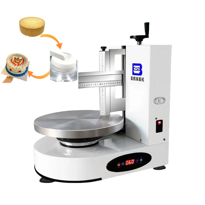 Manual Cake Icing Decorating Making Machine Fondant Cake Cream Spreading Machine