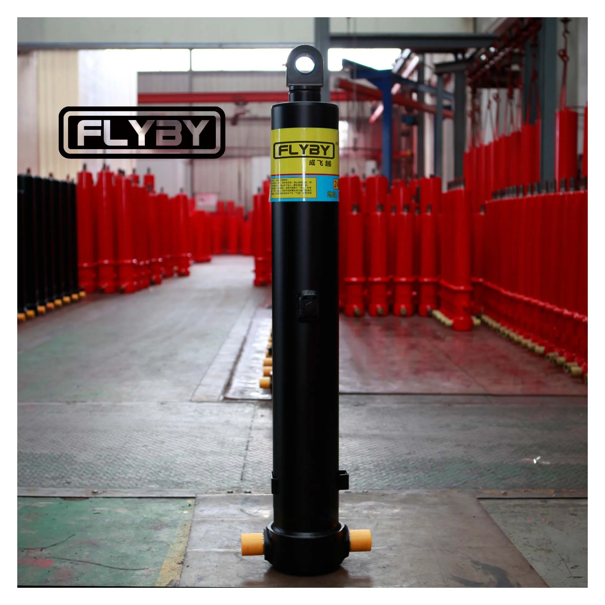 

FLYBY Hydraulic Cylinders For Dump Truck Multi Stages Lift Kits Hyva Type FE Hollow Telescopic Hydraulic Cylinder For Dump Truck