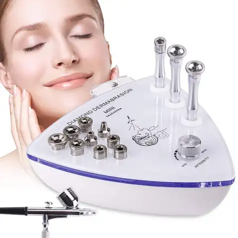 9 i 1 ansiktshydramaskin hydrodermabrasion vattenpeeling åtstramande hudblekning djuprengörande H2O2 syrebubbelapparat 9 best sales dermabrasion - №9