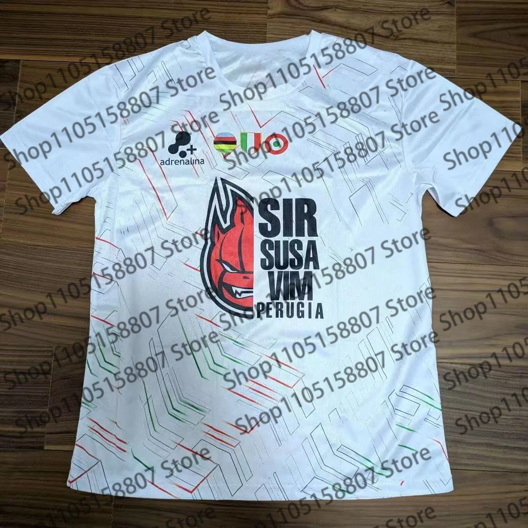 2026 صيف جديد يوكي إيشيكاوا طبعة التعاون Perugia الرجال الكرة الطائرة جيرسي تي شيرت ، للجنسين رياضي تنفس