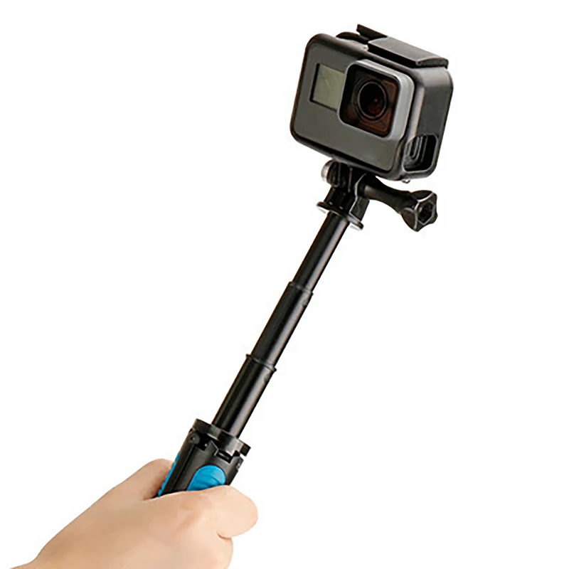 Extendable Selfie Stick Portable Vlog Selife Stick Stand For Gopro Hero 9 8 7 6 5 4 Max DJI Osmo Action Camera