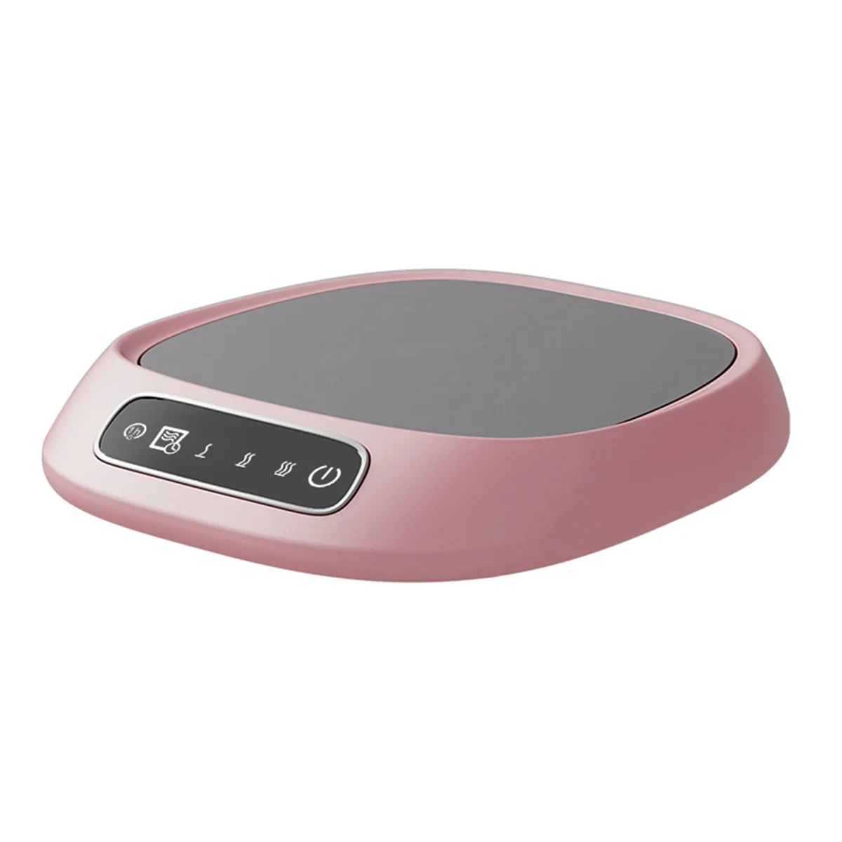 

Smart Heating Coaster Office Hot Milk Coffee Tea Set Warm Coaster Home Desktop Constant Temperature Coaster Pink-T33C