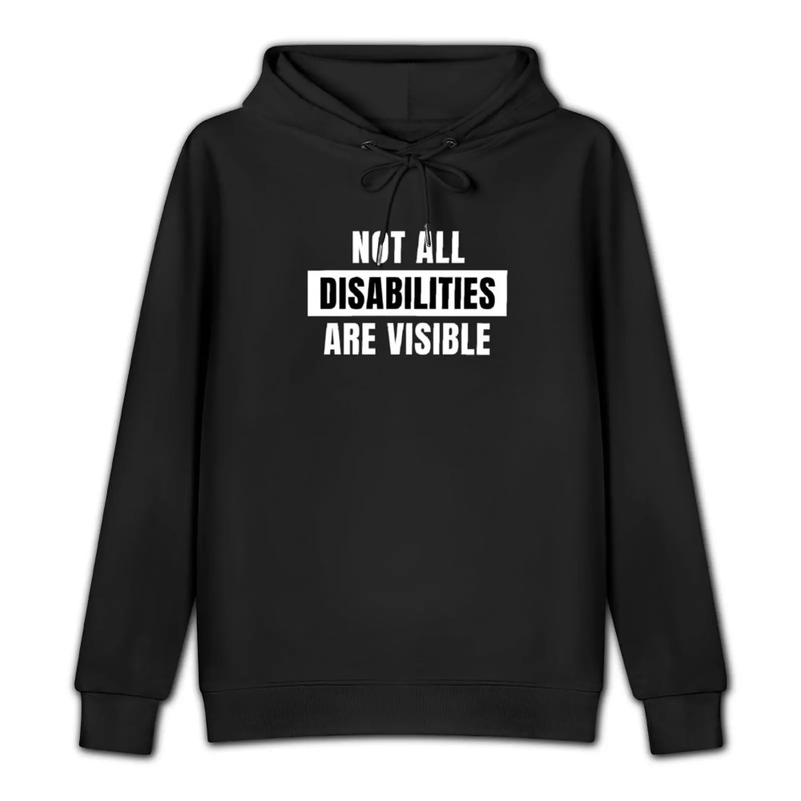 Not All Disabilities Are Visible Pullover Hoodie korean style clothes anime clothes korean clothes hoodies and sweatshirts new