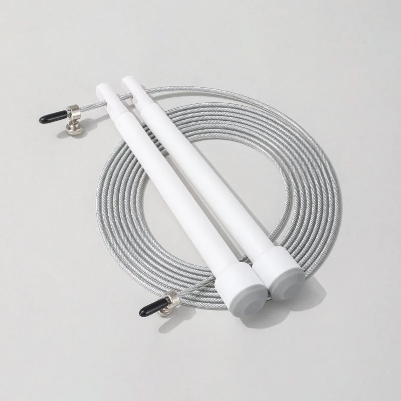Professionelles Speed-Springseil mit 360° ° Drehbare Kugellager, 3 Meter verstellbares Seil, Anti-Skip-Griff für Fitness- und MMA-Training – Detail 7