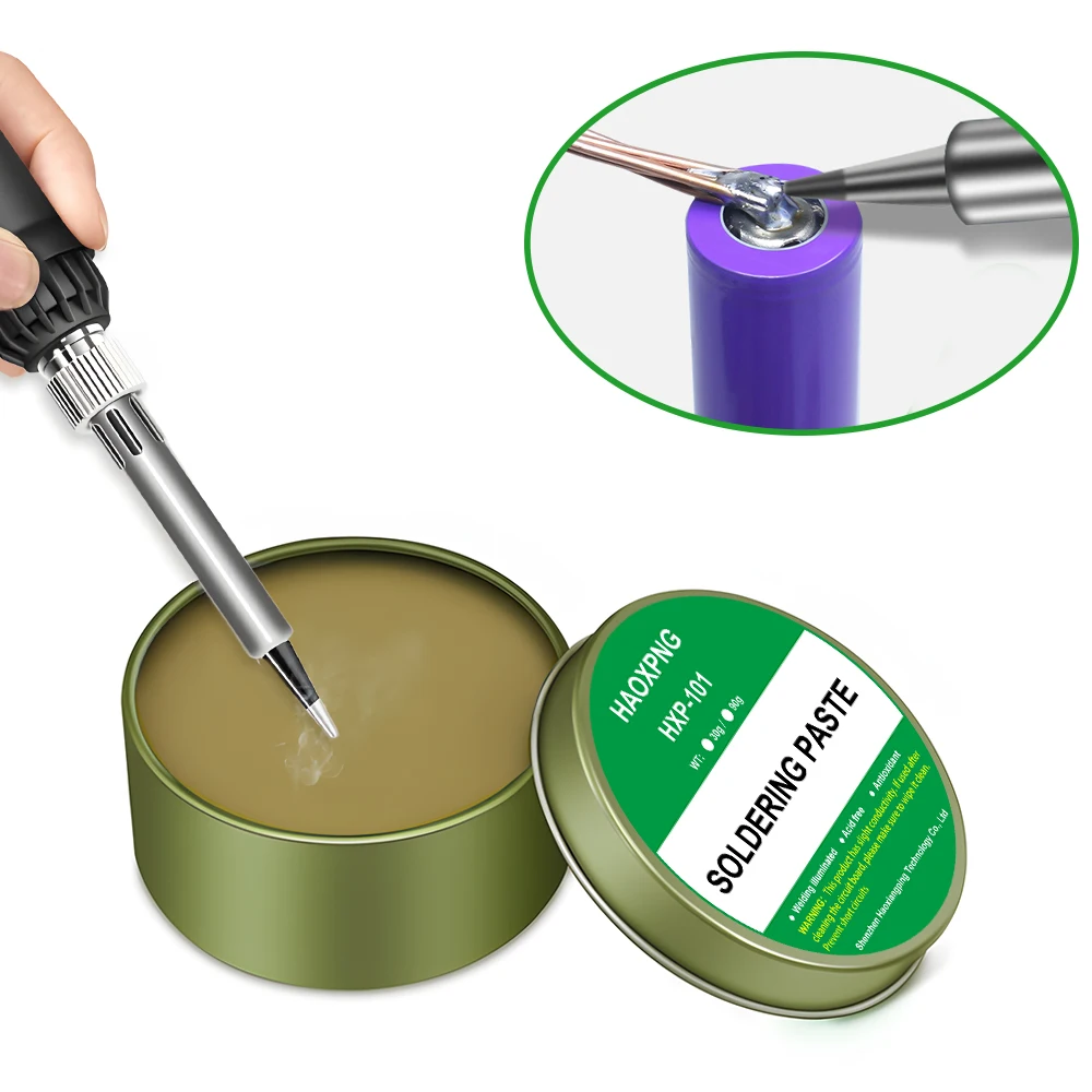 

Soldering Paste Rosin Flux Lead-free Easy To Soldering Soldering Iron Repair Iron Sheet Stainless Steel Sheet Nickel Solder Wire