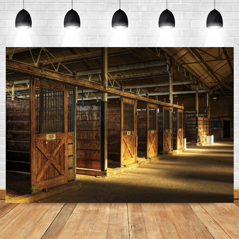 ฉากหลังในฟาร์มในชนบทสำหรับการถ่ายภาพการเก็บเกี่ยวข้าวสาลีโรงนาของตกแต่งห้องภาพพื้นหลังสตูดิโอถ่ายภาพ