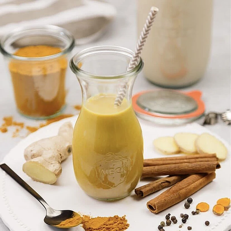 

Стеклянная банка WECK для сока и продуктов с крышкой, герметичная банка для напитков, прозрачная бутылка для вина, контейнер для хранения на кухне