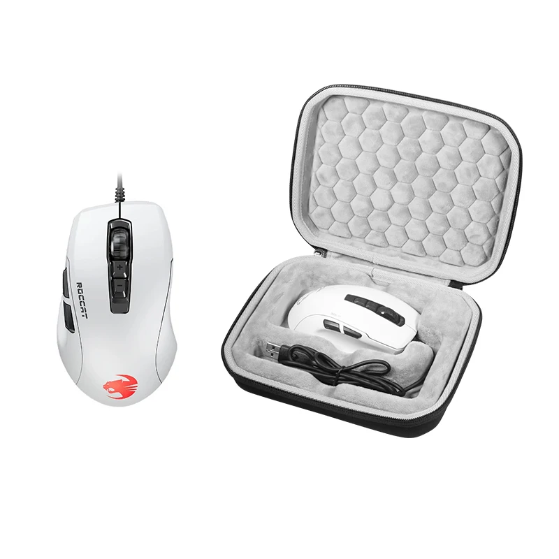 ROCCAT KONE SEL Estojo De Rato Suspenso, Saco De Armazenamento Duro Para Mouse Com Fio