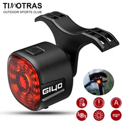 Cycling Bicycle Front Rear Light Set Bike USB Charge Headlight Light MTB Waterproof Taillight LED Lantern Bicycle Accessories