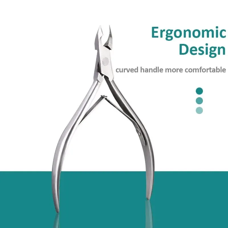 Cuticle Clippers Trimmer Dead Skin Remover Pedicure Stainless Steel Cutters Tool Cuticle Nippers Nail Manicure Scissors image 2