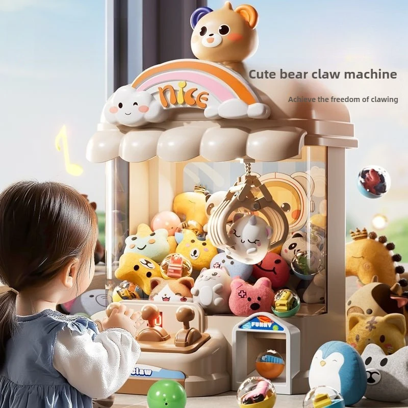 

Мини-машина с когтями, игрушки, двойной источник питания, детский электрический зажим для монет, куклы, игровые машины, детские подарки на день рождения, Рождество