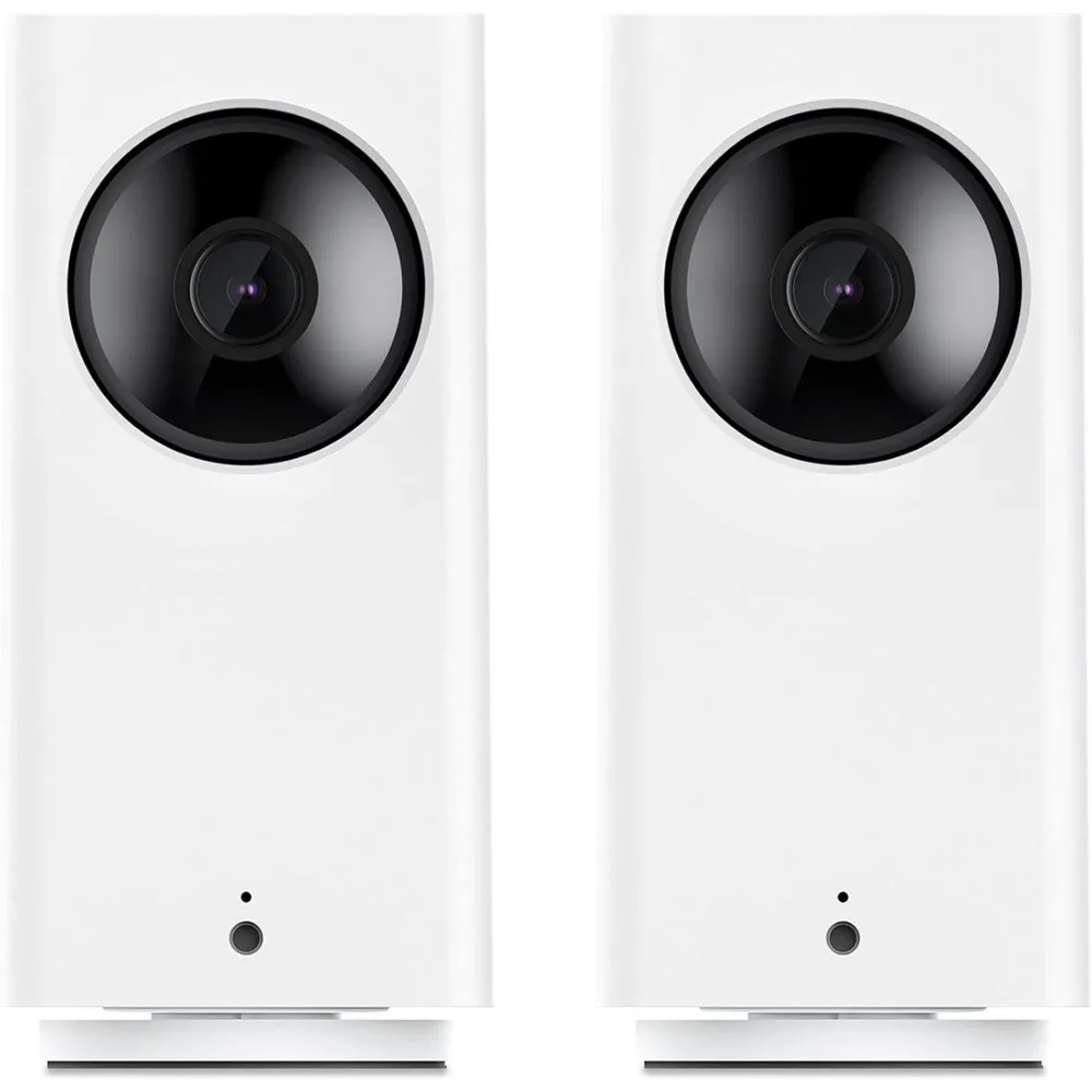 Kamera Cam pan v2 360 °   Kamera dla zwierząt z aplikacją na telefon, kamera bezpieczeństwa PTZ do użytku wewnątrz pomieszczeń, inteligentna kamera do monitoringu psa, kota, dziecka, seniora, zestaw 2 sztuk