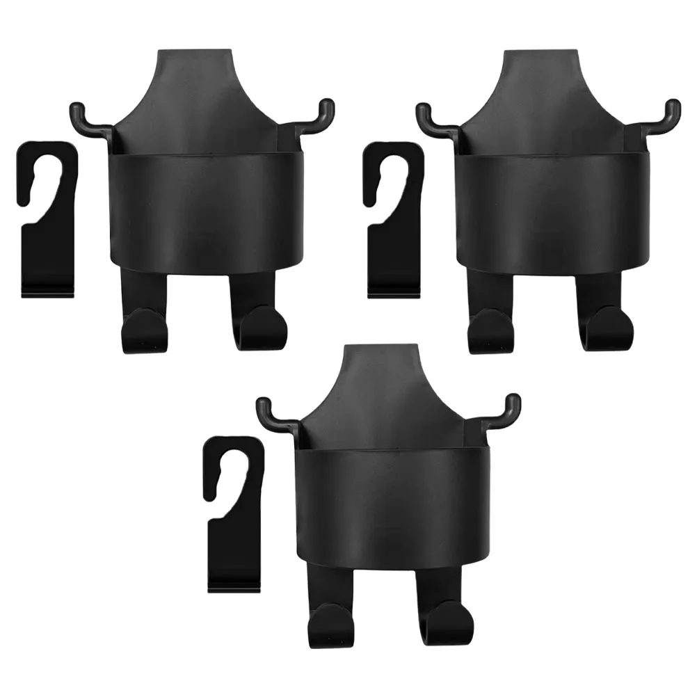 

3Pcs Car Headrest Cup Holder Multipurpose Backseat Cup Organizer Bracket Storage Holder for Vehicle Rear Seat