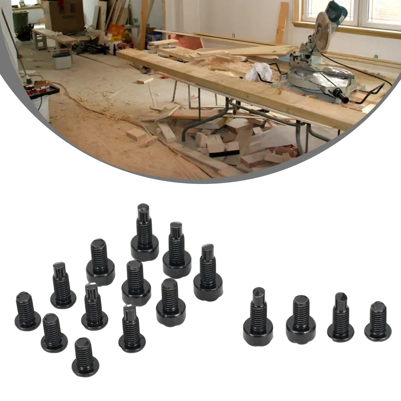 Brand New for durable High Quality Screws SCREWS THREADED BOLT BOLTS Bolts Doorbell Screws Replacement Security Screws