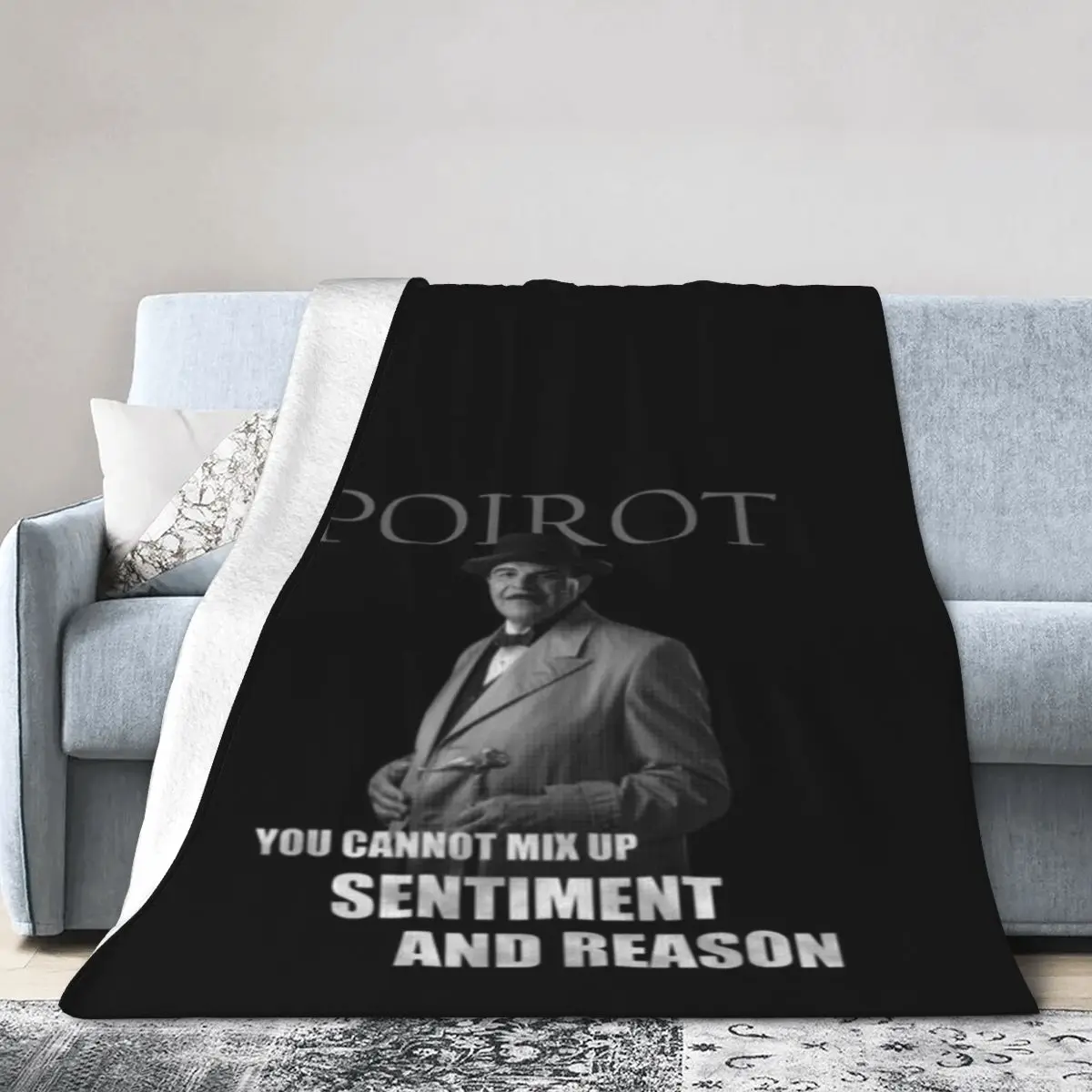 Poirot An Ultra-Soft Micro Fleece Blanket