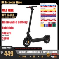 HX X9 Powerful Electric Scooter Adult 500W 15.6AH 36V Electric Skateboards 10.0 inch Self-Balance Electric Kick Scooter