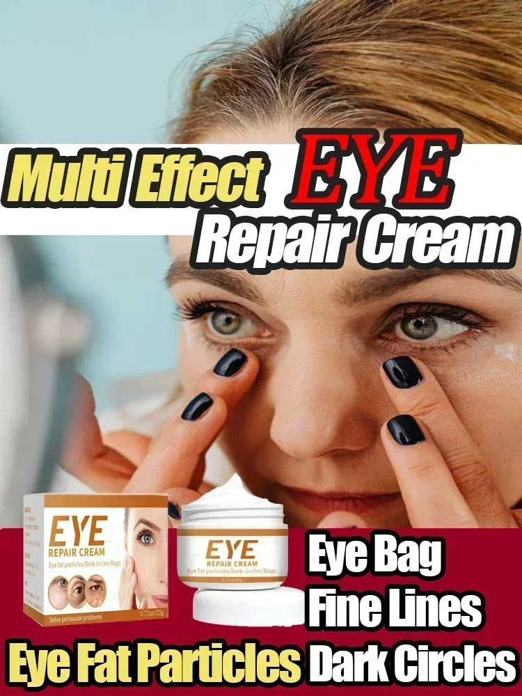 Crema para ojos de líneas finas, ojeras, elimina las bolsas de los ojos, hinchazón, trabajo bajo los ojos, aclaramiento, hidratante, blanqueamiento, cuidado de la piel