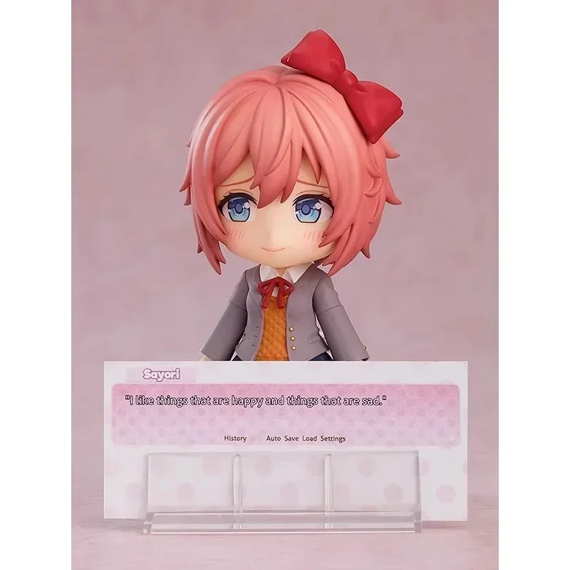 Anime gsc nendoroid doki doki literatura clube sayori figura de ação sayori argila estatueta estátua modelo brinquedo coleção decoração presente