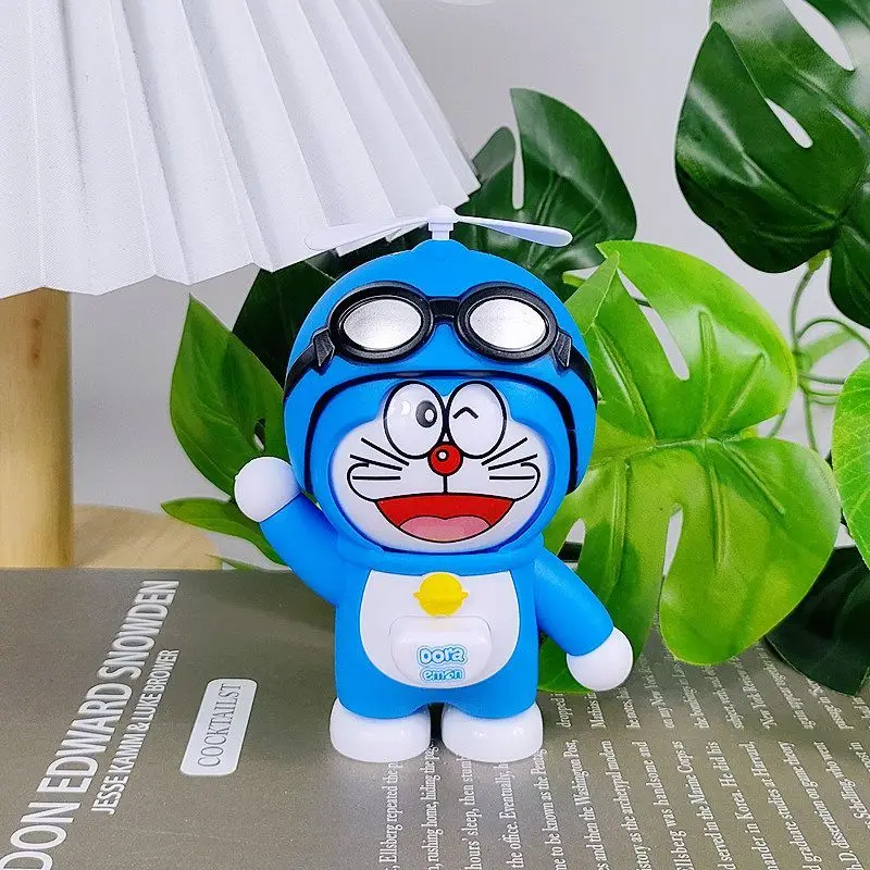 Doraemon Face‑Changing Doll Press Deformable Figure Toy Blue Fat Cat Kids Collectible Gift view 5
