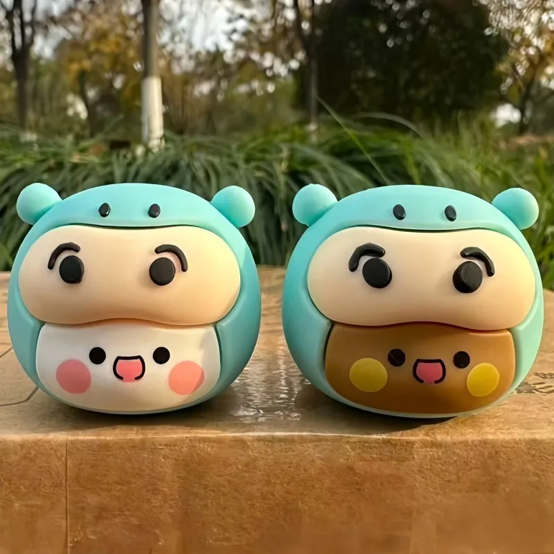 Bubu und Dudu Fahrzeug-Ornamente Niedliche Deko-Figuren Kawaii Panda Bär Sammelfiguren für Fans Freunde Geschenk