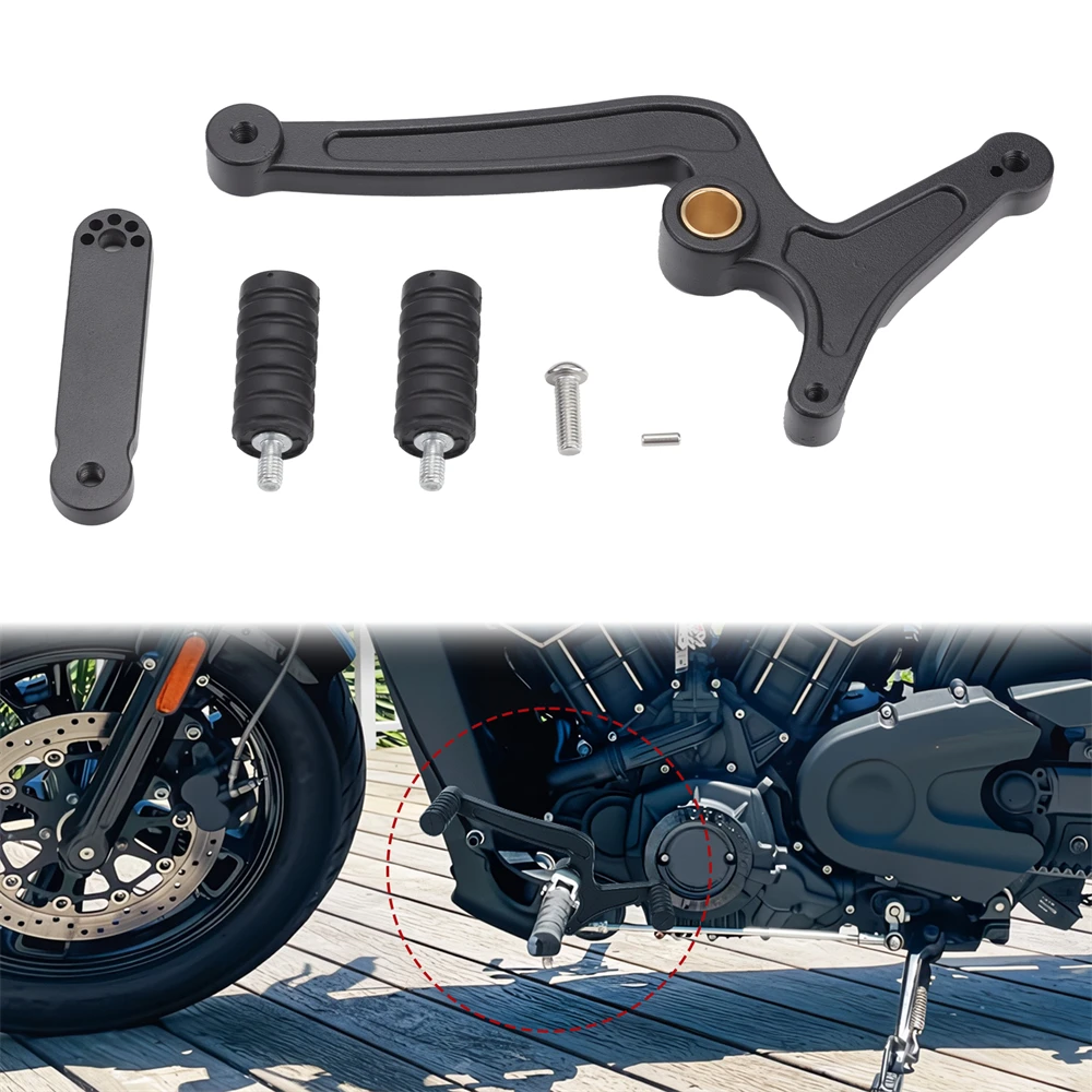 

Motorcycle Heel Toe Gear Shift Lever Shifter Pedal Brake Pedal Foot Pegs for Indian Scout / Scout Sixty 2015-2025