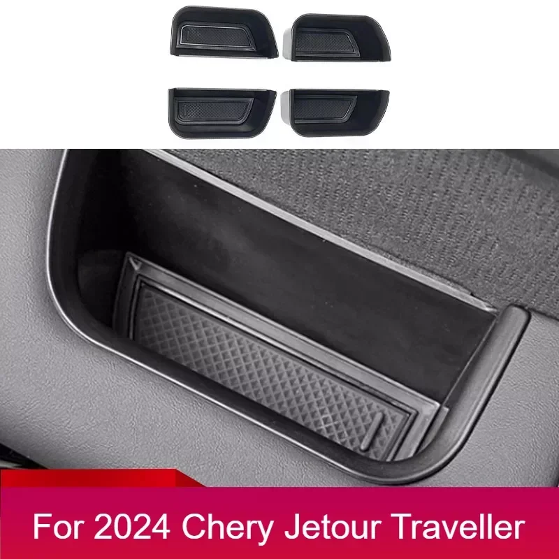 

New！For cherryJetour Traveller T2 2023 2024 Jetour T2 Stowing Tidying Supplies Organizer Car Door Storage Box Car Accessories