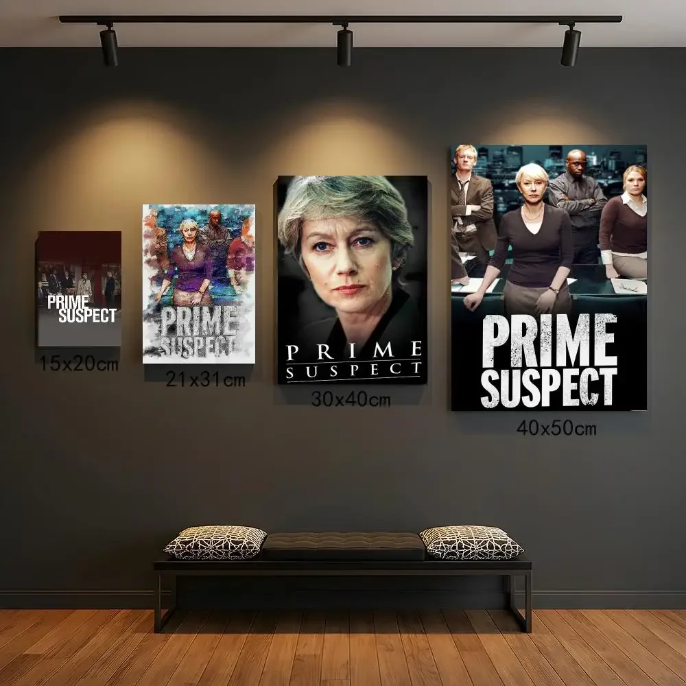 tv series P-Prime Suspect TV Series-S Painting Calligraphy Elegant Botanical Decor for Living Room Modern Interior Design
