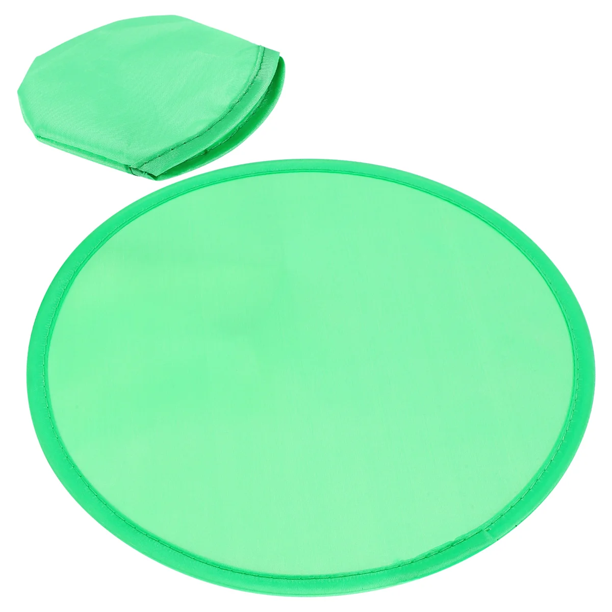 Foldable Round Fan-Green