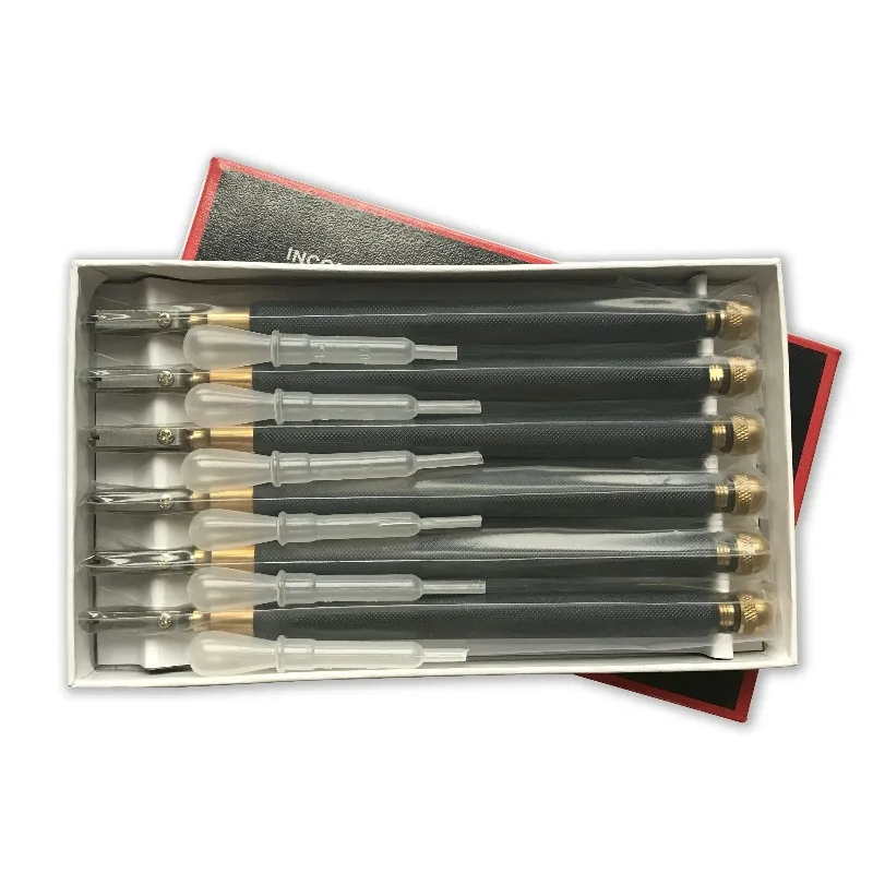 6 Pieces Professional Glass Cutting Tools Glass Tile Cutter TC-17 B Metal Handle