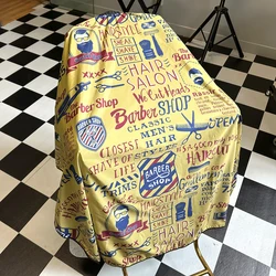 Salon Styling Barber Haircut Cloth Waterproof Hairdresser Apron Pattern Gown Dyeing Haircutting Soft Capes Hairdressing Styling